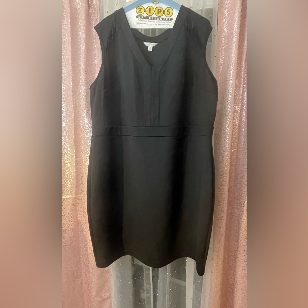 Boutique Versatile Little Black Sheath Dress | Comfortable & Stretchy - Size 2X